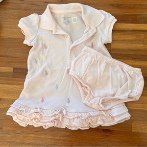 Ralph Lauren Baby Dress Sz 6M